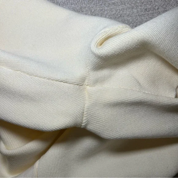 Adanola Crop Top and Biker Shorts Set Cream Size Small - Picture 14 of 14